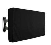 EnxJire Housse TV Extérieur Couverture de télévision étanche for l'extérieur, écrans Protection en microfibre, anti-poussière, résistant aux intempéries, conception universelle(46-48 inch)