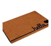 EnxJire Paillasson en Coco Paillasson d'entrée Imitation Noix de Coco, Tapis d'intérieur et d'extérieur, Sol Durable, Cuisine imperméable, Salle Bain, Porte(Color 6,60x90cm)