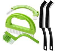Enyoir Lot de 5 Brosse à Joints à Poils Durs pour Nettoyer Les Coins et Fentes, Brosse Nettoyage Idéale pour Carrelage, Salle de Bain, Cuisine et Douche élimine Superficiellement Les Moisissures