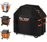 Enzeno Couverture de barbecue 120x60x120cm - Résistant aux intempéries et à la poussière - Noir