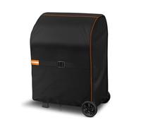 Enzeno Housse de Barbecue résistante aux intempéries - 90 x 70 x 110 cm - pour Barbecue à gaz - Anti-poussière - pour Weber, Brinkmann, Char Broil - Noir