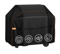 Enzeno Housse de barbecue résistante aux intempéries, imperméable, 120 x 60 | Housse de barbecue résistante aux déchirures et aux UV pour barbecues à gaz Weber Spirit/Genesis, Enders MONROE, RÖSLE Video
