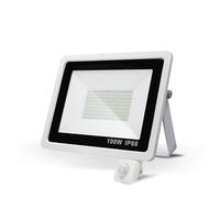 EOCOYAR Projecteur LED Détecteur de Mouvement PIR 220V 10W Réflecteur Blanc Froid Étanche IP66 Éclairage à Induction pour l'extérieur Spot LED pour Jardin, Patio, Garage, Entrée