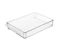 Eoixuqba Bacs De Rangement Transparent En Plastique, 30x20x5cm Rangement Frigo Transparent, Conteneur De Stockage De Fruits, Boite Rangements Frigo Fruit Legume, Outils De Rangements De Cuisine