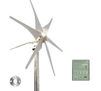 eolienne 3000W, fonctionnement silencieux, sortie de tension polyvalente , Avec régulateur MPPT, 3000 Watt, 24V