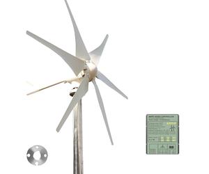 eolienne 3000W, fonctionnement silencieux, sortie de tension polyvalente , Avec régulateur MPPT, 3000 Watt, 24V
