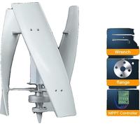 Éolienne Générateur électrique, haute efficacité, fonctionnement silencieux, contrôleur MPPT , 10000 W, 48 V-a