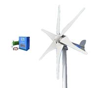 Éolienne, production d'énergie efficace, construction durable, avechybride, 4000 W-b, 12 V-a