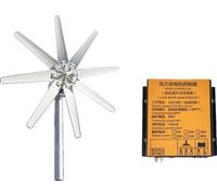 Éolienne, puissance 10 000 W, conception aérodynamique efficace, avec contrôleur MPPT, 3 kW, 48 V