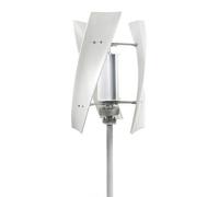 Éolienne verticale de 3000W - Générateur 24V - Fonctionnement silencieux - Inclut un onduleur MPPT