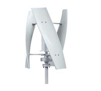 Éolienne verticale, haute efficacité, faible bruit, blanche, 12V, contrôleur MPPT , 5000W