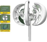 Éolienne verticale, puissance 1000 W, production d'énergie e, 12 V, régulateur MPPT , 1000 W