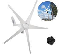 Éolienne VEVOR, 500 W, générateur d'éolienne, DC 12 V, 5 pales, démarrage à faible vitesse de vent, lampadaires de jardin, éoliennes avec régulateur de charge