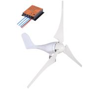 Éolienne VEVOR, kit générateur d'éolienne 400 W 12 V, régulateur de charge 3 pales, générateur d'éolienne, générateur d'éolienne pour complément d'électricité