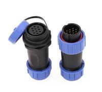 Eonvic HE21 Connecteur circulaire 10 broches pour appareil industriel Fiche mâle femelle Étanche IP68