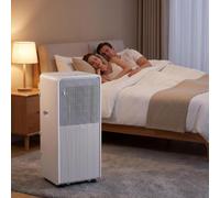Eouyt Climatiseur Mobile 12000 BTU Silencieux avec Télécommande, 24H Minuterie, Mode Nuit, Kit Fenêtre, 2 Vitesses, 3 Modes pour Pièce ou Bureau, 10000 BTU, 10000 BTU