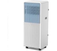 Eouyt Climatiseur Mobile 12000 BTU, Unité AC Connectée avec Télécommande, Refroidissement Rapide, Déshumidificateur, Mode Nuit Silencieux, Kit Fenêtre, Minuterie 24H, 10000 BTU, 10000 BTU