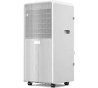 Eouyt Climatiseur Portable Silencieux avec Télécommande, Déshumidificateur, Oscillation 120°, Minuterie 24H, Kit Fenêtre Inclus, Utilisation Domicile Bureau, 10000 BTU, 10000 BTU