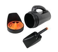 Épandeur À Main pour Engrais - Épandeur Portable Engrais avec Pelle - À Main pour Jardin,pour Jardin Pelouse Cour Ferme et Déglaçage