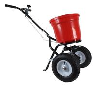 Épandeur à rotor - TURFMASTER - 25kg - pour compost, semences et sel de déneigement