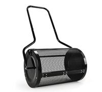 Épandeur de Jardin 75L épandeur de Compost épandeur à Gazon PL43 Noir