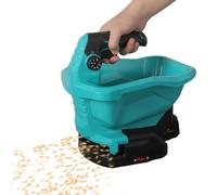 Épandeur d'engrais électrique - Semoir de 3,3 litres - 2200 tr/min - Rechargeable pour batterie 18V - Prise européenne - Sans batterie