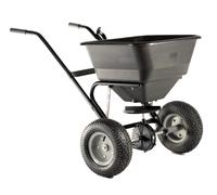 Varan Motors - TC2028 Chariot d'épandage pour engrais, semences, sable ou sel de déneigement Charge maximale 30kg / 45L + pneus gonflables