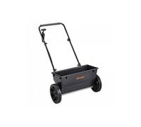 Épandeur Engrais Capacité 22,6 kg Épandeur à Semence Largeur Épandage 46 cm Semoir à Pousser pour Semer les Graines, Jardinage