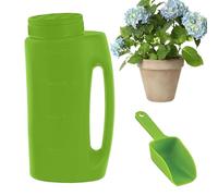 Épandeur manuel portable - Diffusion manuelle, outil d'engrais pour pelouse et jardin, distributeur shaker réglable | Outil de jardinage de dispositif d'application de nourriture de terre de de