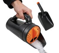 Épandeurs Manuel pour Pelouse,Outil D'Épandage D'Engrais À Poignée Ergonomique avec Pelle,Épandeur À Main pour Jardin - pour Maison Pelouse Jardin Ferme Sel Déneigement