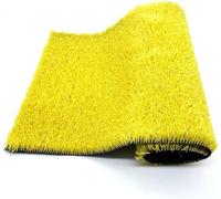 EPANO LXXW Gazon Synthétique Gazon Artificiel synthétique, Gazon synthétique Jaune Haute densité, décoration colorée for Jardin extérieur, Hauteur de 3 cm pour Jardin, terrasse, décoration(50x200cm)