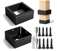 Epcee Kit de couverture de base de poteau de pont (8,9 cm, 1p) | Acier inoxydable