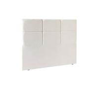 Tête de lit Carre Chic 180cm chenillé lin