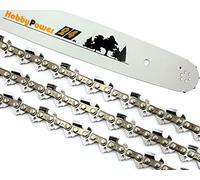Épée + 3 chaînes burin complet pour Stihl 026 AV MS 260 45 cm 325" 74 TG 1,6 mm
