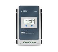 EPEVER® 30A MPPT Contrôleur de Charge Solaire 12V/24V avec Afficheur LCD pour Stations de Communication et Systèmes Domestiques - Tracer 3210AN