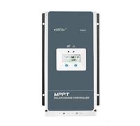 EPEVER® 50A Contrôleur de charge solaire MPPT série AN avec régulateur solaire de mise à la masse négative 12V/24V/36v/48v Auto Max 150V 2500W adapté pour batterie encastrée au gel AGM au plomb-acide