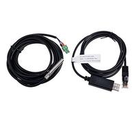 EPEVER Capteur de Température et Câble de Communication Câble USB à RS485 (CC-USB-RS485-150U) pour Contrôleur de Charge Solaire