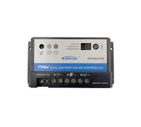 EPEVER EPIPDB-COM Régulateur solaire PWM 20A 12/24V avec sortie de charge | Détection automatique 12/24 V | Sealed, Gel & Flooded | Sortie de charge | idéal pour camping-car, caravane et bateau