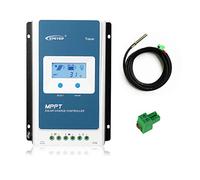 EPEVER MPPT Contrôleur de charge solaire 30A 12V/24V Auto Régulateur de panneau solaire max. PV 100V Entrée négative commune avec écran LCD pour batterie au lithium scellée AGM (Tracer3210AN) …