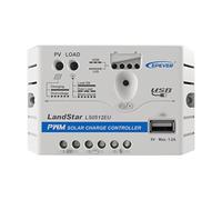 EPEVER® PWM Laderegler 10A 12V ,Solar Charge Controller mit USB Anschluss, LS1012EU