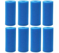 EpheyFIF Lot de 8 cartouches filtrantes réutilisables et lavables en mousse pour piscine pour Intex type B