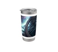 Epic Lion le signe du zodiaque de la force Gobelet isotherme en acier inoxydable double paroi