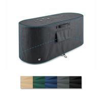 Epic Tube Housse sur mesure - Forme ovale - Oxford 600D - Fabriqué en UE | Housse imperméable pour table ovale, piscine enfant, mobilier de jardin, chariot, bain froid, balcon - Accessoire robuste