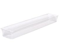 Epicerie du Chef - 5 Moules Inserts - Gouttière Bûche 31 cm pour 10 à 12 Personnes - Mini-Bûches Buchettes - Dessert de Noël - Plastique Semi-Rigide Transparent - EDC9466