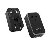 EPICKA Adaptateur de Voyage Air 40W PD Chargeur avec 1 USB-A et 3 USB-C | EPICKA, Adaptateur de Voyage, PD Chargeur Adaptateur, Universel, l'Europe, les États-Unis, le Japon, la Corée, la Thaïlande,