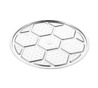 EPIGEIST Assiette à Vapeur en Acier Inoxydable 304, Support Rond Antirouille pour Cuisson Vapeur de Légumes et Buns, Accessoire la Cuisine Solide pour Cuisson Saine