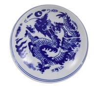 EPIGEIST Coffret Encre pour Calligraphie en Céramique Motif Dragon, Pâte D'encre Élégante, Boîte Anti-débordement pour Débutants et Pratique Artistique