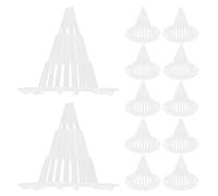 EPIGEIST Tapis en Maille pour Trous de jardinière en PP, Lot de 50 pièces, Forme Conique, pour Plantes et Pots de Fleurs, améliore Le Drainage, Jardinage