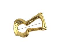 Épingle de forme contemporaine idéale pour ajouter du à n ’ importe quelle garde-robe Broche élégante