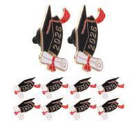 Épingle de Graduation 2026 en Alliage de Zinc, Lot de 10, Broche | Rentrée Scolaire, Remise de Diplôme, Souvenir Mémorable, Emballage Prêt à Offrir